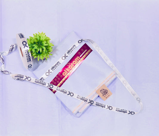 Special Alkaram Cotton(PURE WHITE)